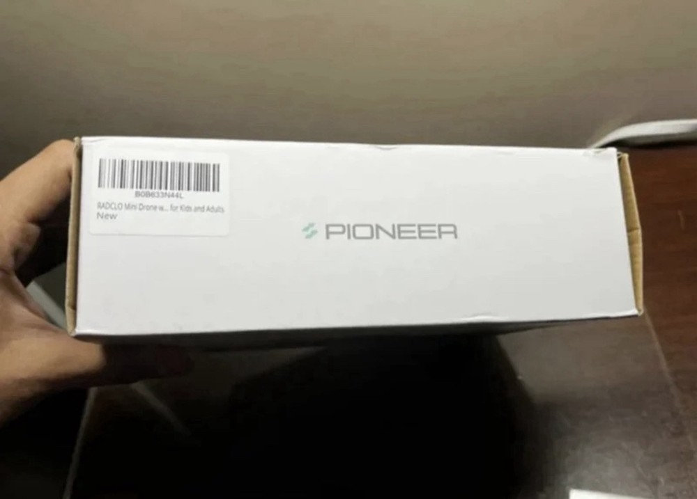 Pioneer Black Foldable Obstacle Avoidance Remote Control Quadcopter Drone