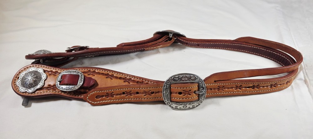 Barbed Wire Split Ear Headstall