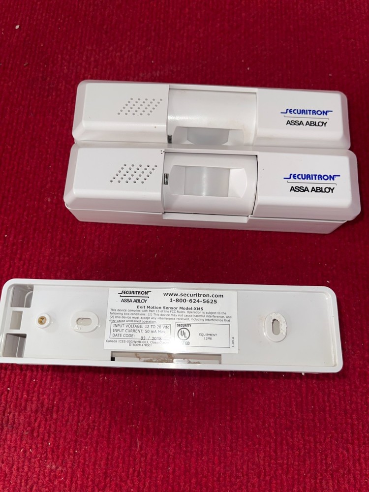 Lot of 3 Securitron Assa Abloy XMS Exit Motion Sensor.