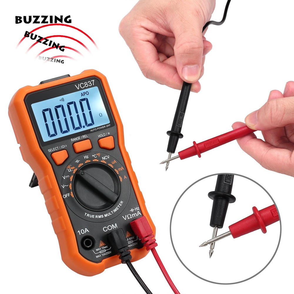 Proster Autoranging Multimeter 6000 6000 Counts, 6000 Counts NCV Capacitance