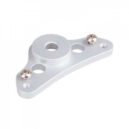 Tusk Hour Meter Bracket Silver 186-856-0001