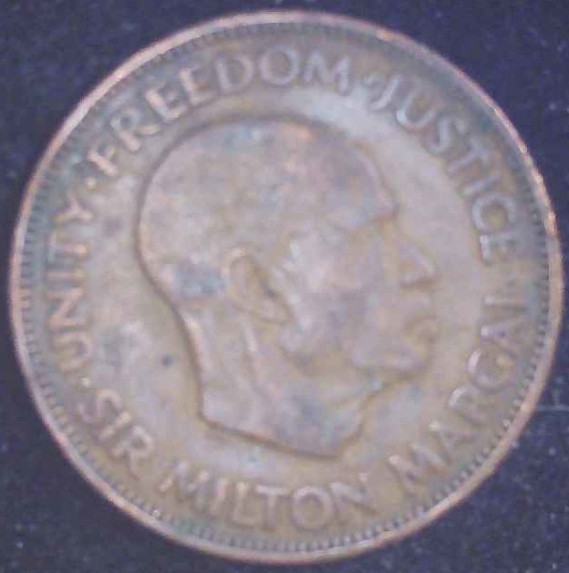 Sierra Leone - 1964 - 1 Cent - KM17