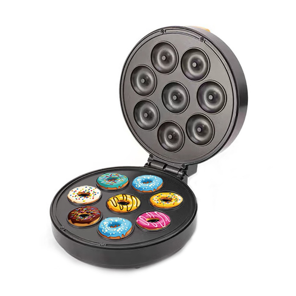 Mini Donut Maker 9.4" Baker Tray Round Classic Donuts Maker Machine Non-Stick