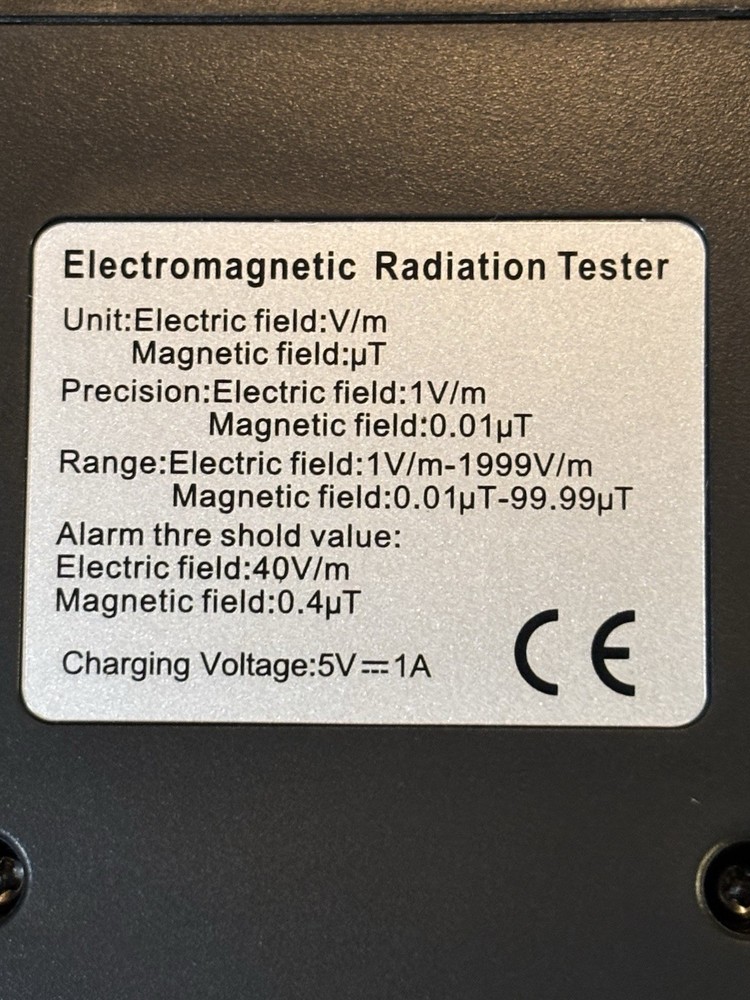 ERICKHILL EMF Meter Detects Electric and Magnetic Fields Handheld Digital EMF