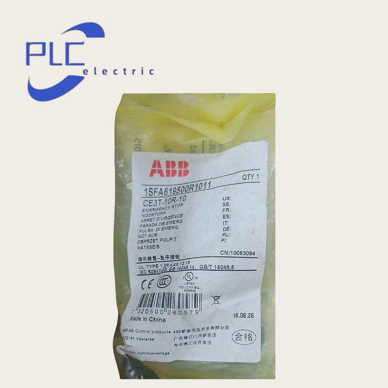 1PCS CE3T-10R-10 NEW ABB Indicator Device Emergency Stop Switch Button CE3T-10R