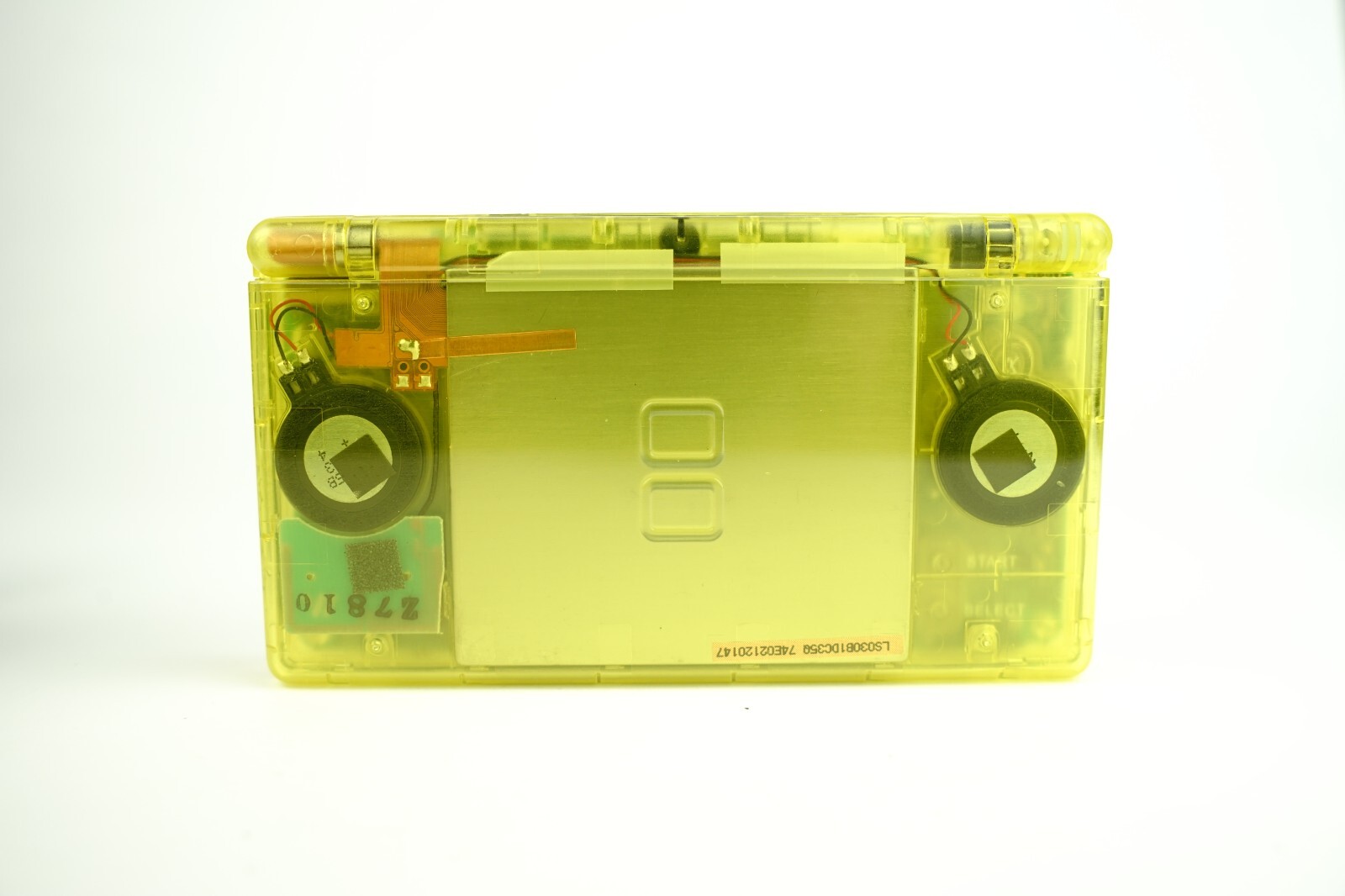 Nintendo DS Lite Console with Charger Handheld Clear Brand New Shell NDSL