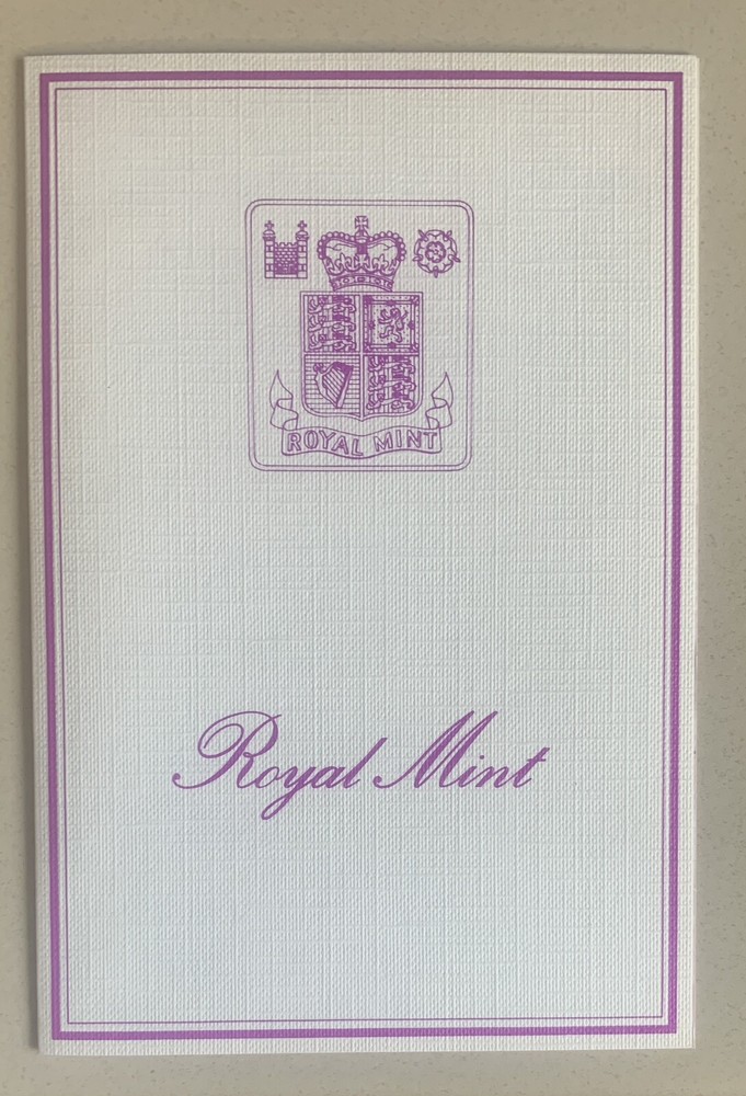 1982 GREAT BRITAIN 8 PIECE PROOF SET IN ORIGINAL PACKAGE WITH PAPERWORK