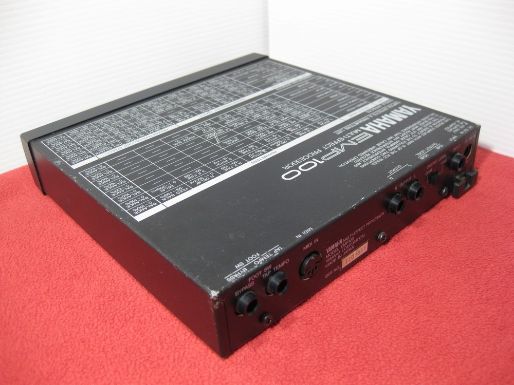 Yamaha Guitar Studio Multi Effects Processor EMP100 Tested MIJ w/ power supply