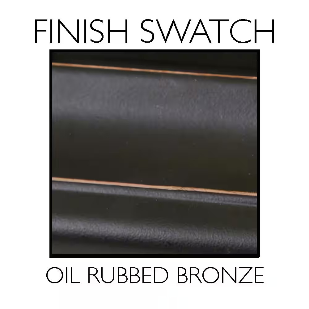 4 In. Square Corner Oil Rubbed Bronze Door Hinge Value Pack (3 per Pack)