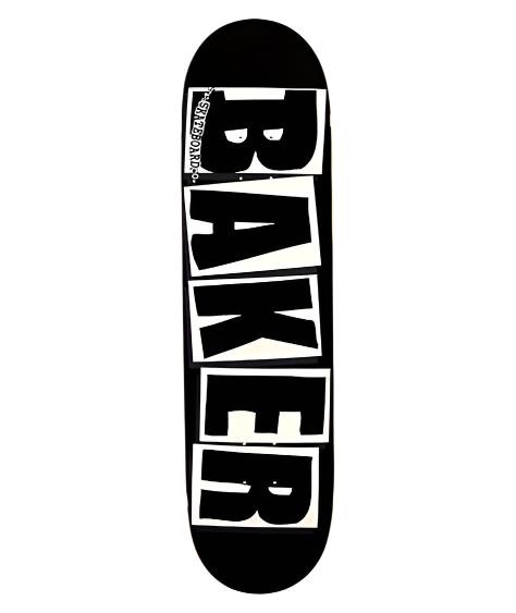 Baker Brand Logo BLK/WHT Deck