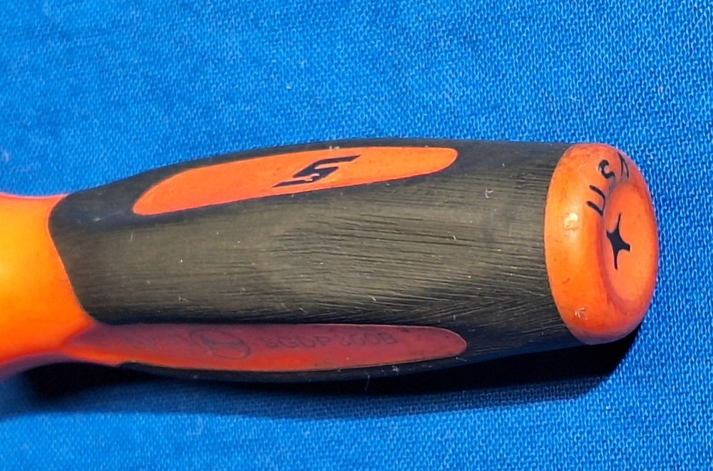 Snap-On SGDP300B 6" mini phillips screwdriver Orange handle