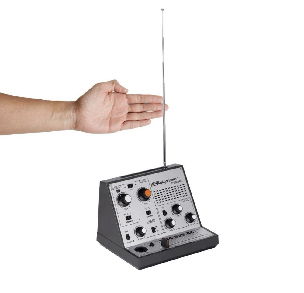 Stylophone Theremin Portable Touch Sensitive Synthesizer