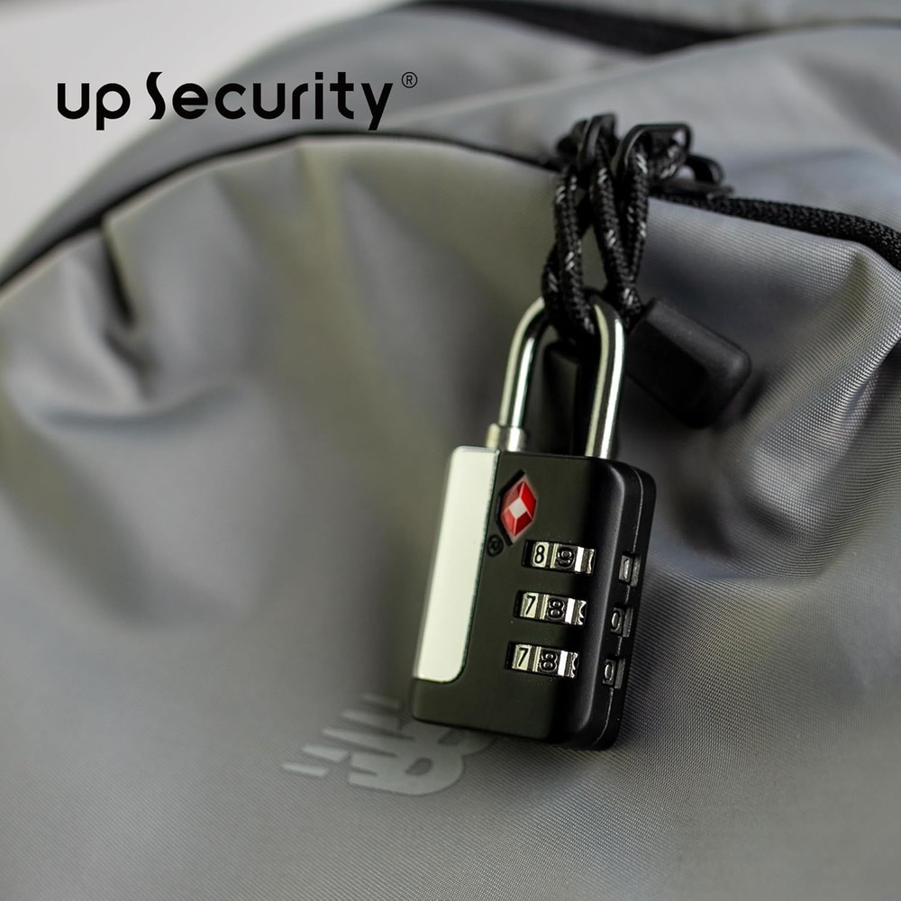 TSA Locks for Luggage, Small Combination Lock for Locker, 3 Digit Padlock Combin
