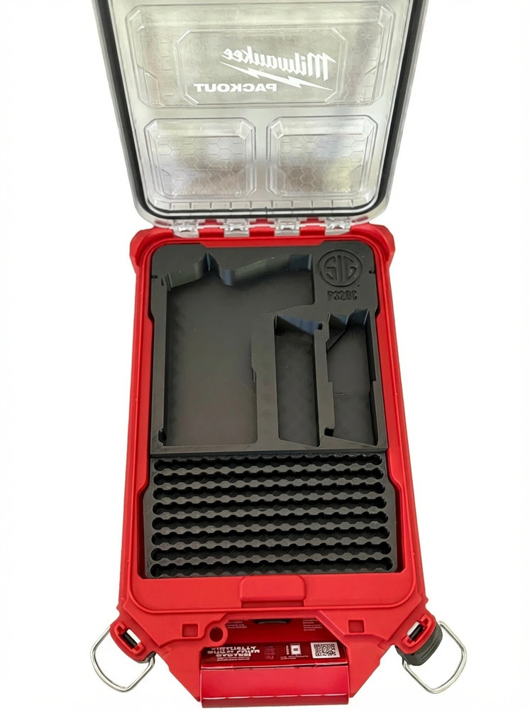 Sig Sauer P320 Compact Milwaukee PACKOUT Low Profile Bin (Insert Only)