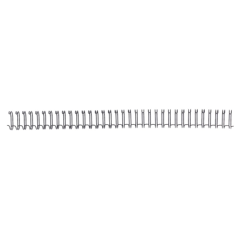 100x Double Loop Wire Binding Spines 9/16Inch 34Loop 3:1Pitch 120Sheet Capacity❀