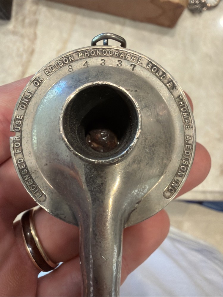Edison Phonograph Diamond Model B Reproducer.