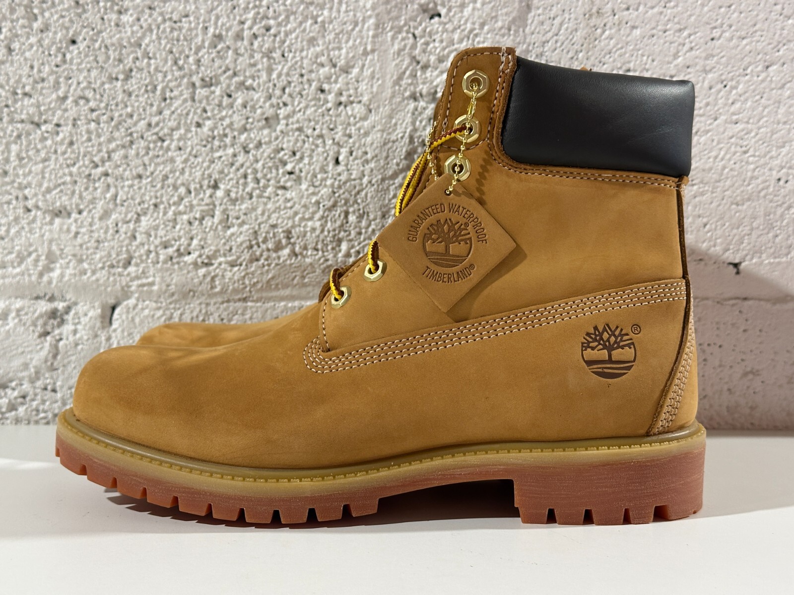 NEW Timberland 6 Inch Boot Wheat Nubuck Premium TB010061-713 Men's Sz 6-13