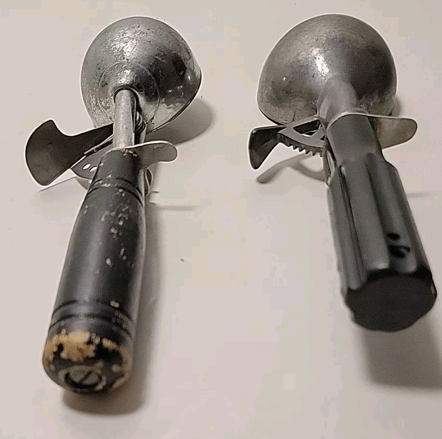 2 Vintage Ice Cream Scoops