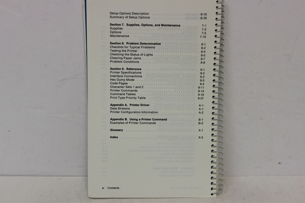 IBM PERSONAL PRINTER SERIES II 2380 & 2381 USER'S REFERENCE GUIDE MANUAL