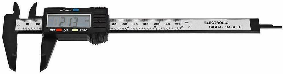150mm Digital Caliper Micrometer LCD Gauge Vernier Electronic Measuring Ruler