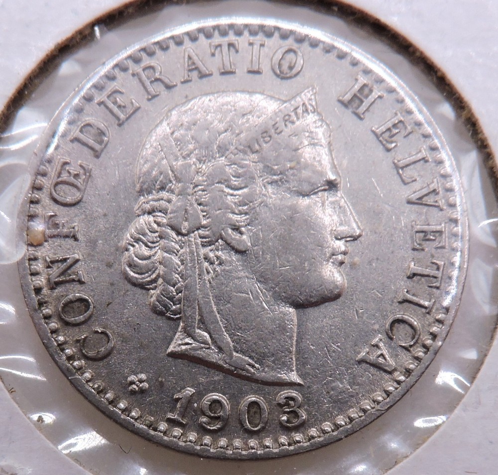 1903 Switzerland 20 Rappen