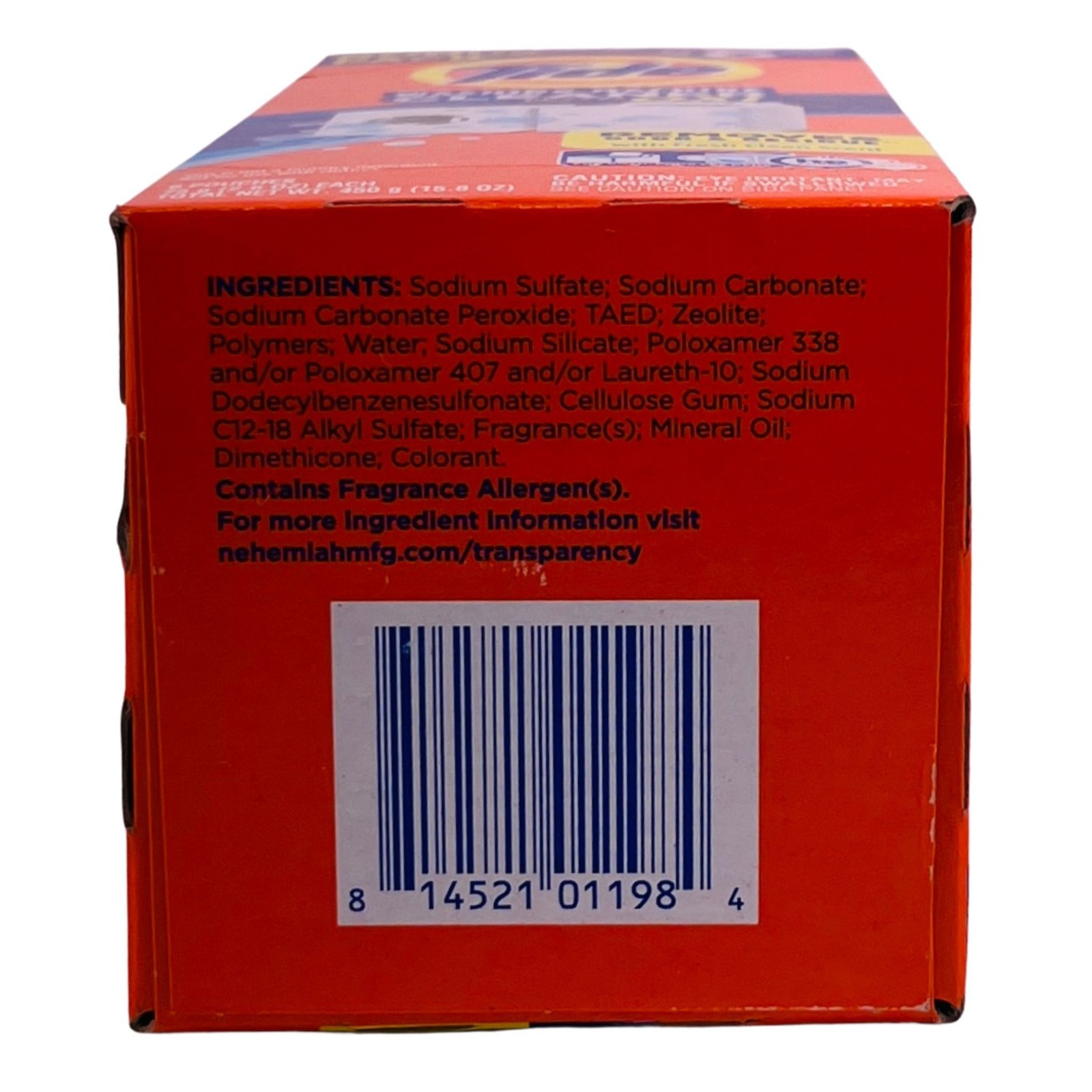 Tide Washing Machine Cleaner with Oxi Fresh Scent 6 Pouches New