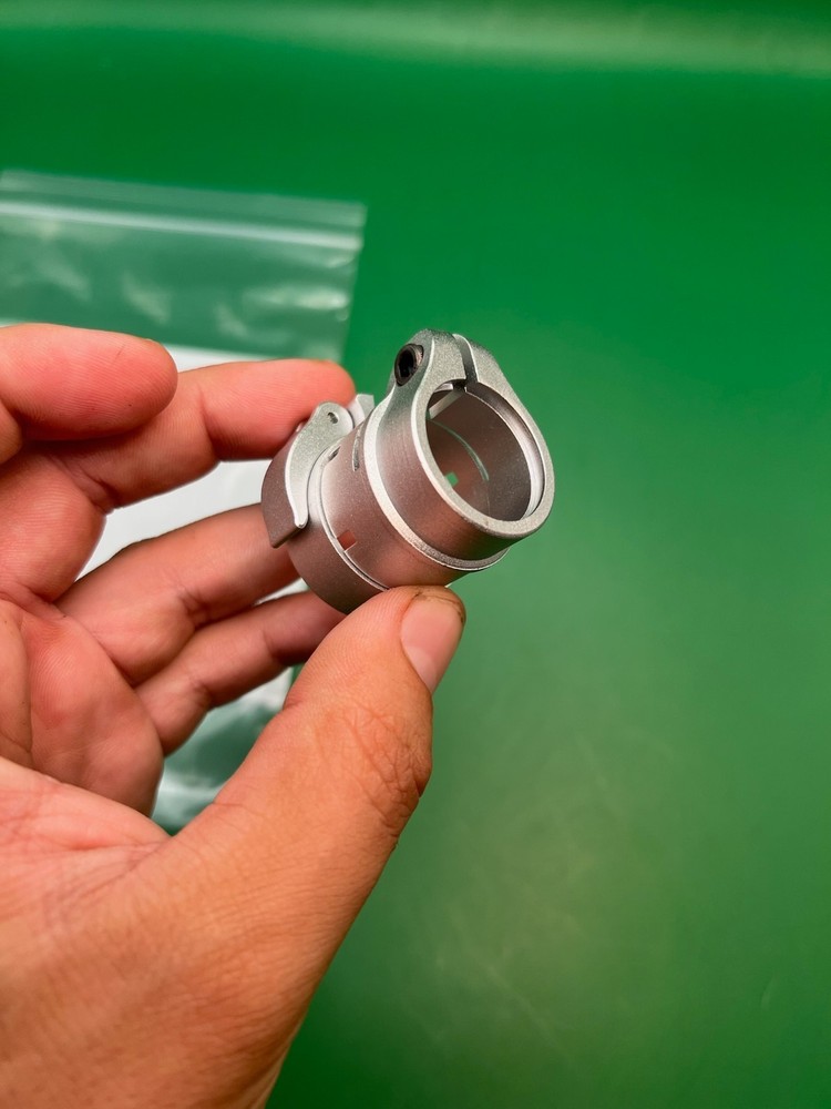 Autococker Clamping Feedneck Silver