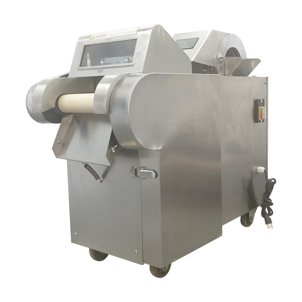 Automatic Vegetable Chopping Machine 1-25mm Thickness 110V 1500W(2HP)