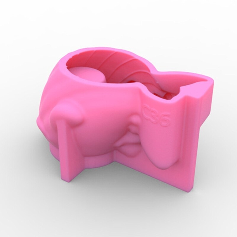 for Creative 3D Whale Pen Holder Mold Flowerplot Resin Mold for Epoxy Casting