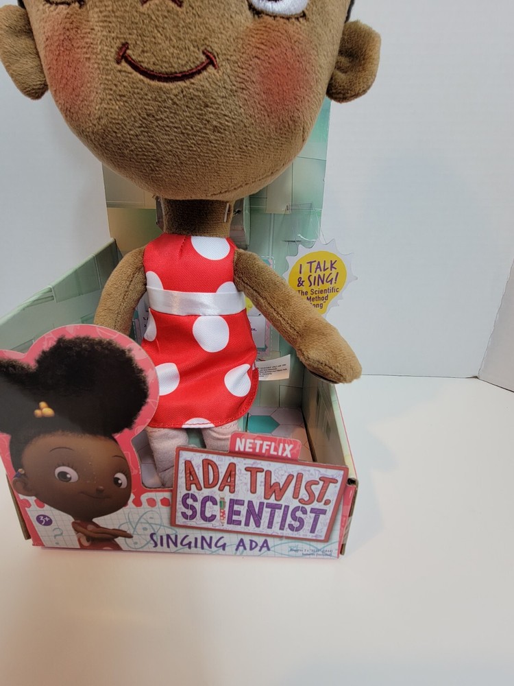 Ada Twist Scientist Singing & Talking Plush Doll