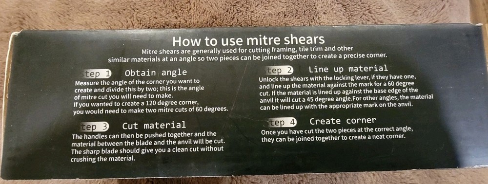 Gartol Mitre Shears - Extra Replacement Blades SK-5 STEEL