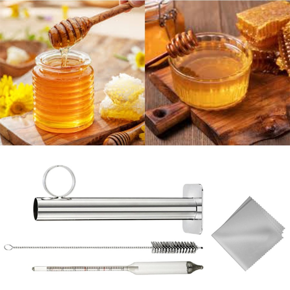 Maple Syrup Measuring Set Hydrometer Test Cup and Specific Gravity Meter Kit