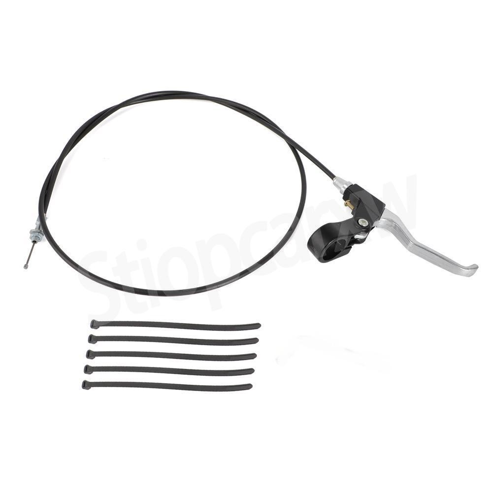 2 Set Throttle Control Lever & Cable For Concrete Wet Screed Throttle Cable Assy