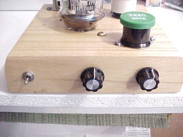 832 Dual Pentode QRP 80/40 Meter CW Ham Radio Transmitter