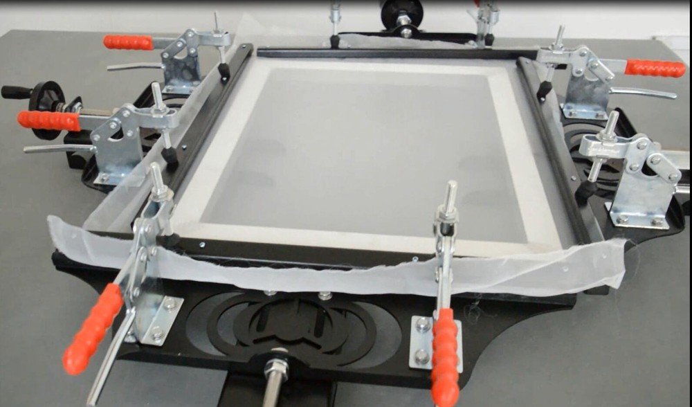 Screen Printing Machine & Materials Tools Kit Regist Press Screen Stretcher Ink