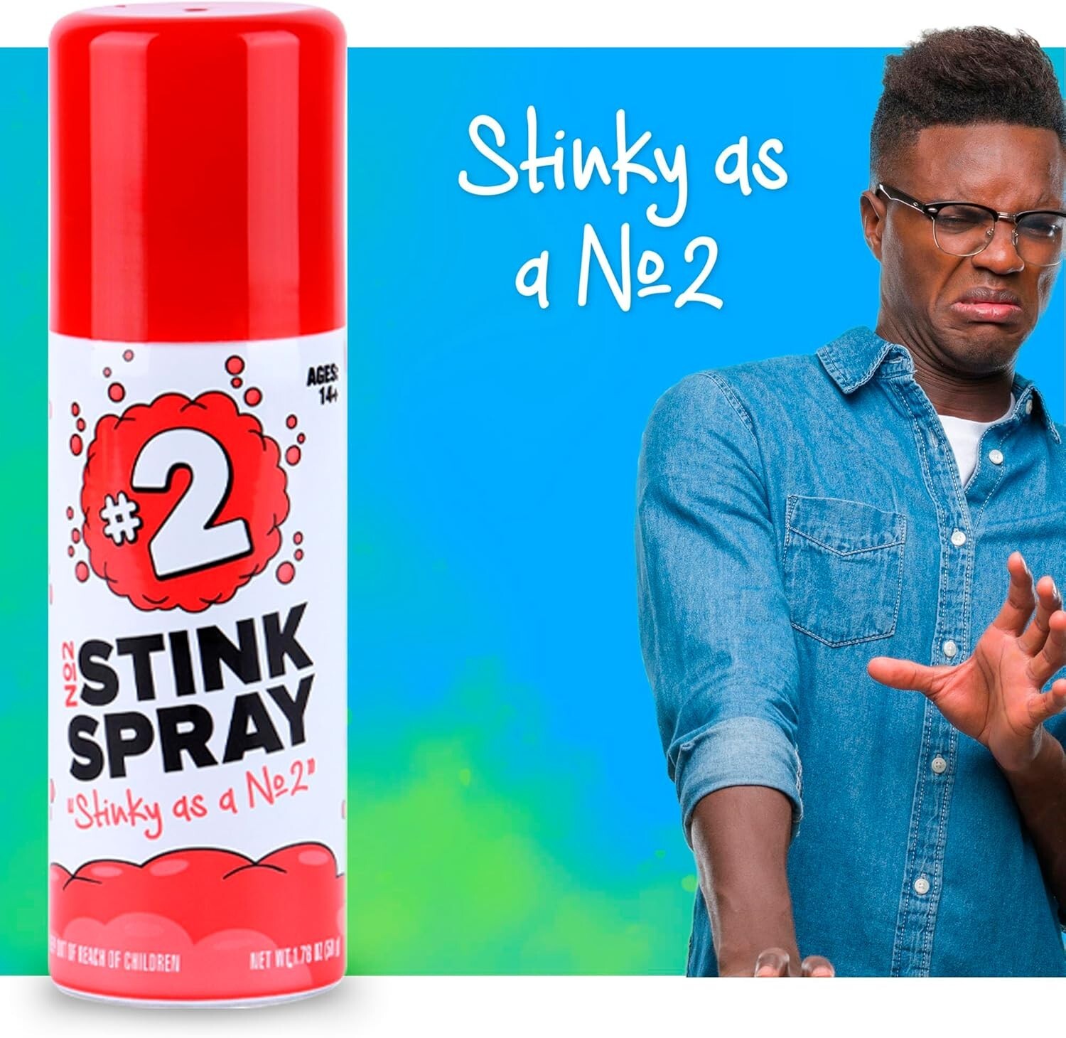 144 Bottles - No 2 Stink Spray: Max Potency Fart Spray - Wholesale Case