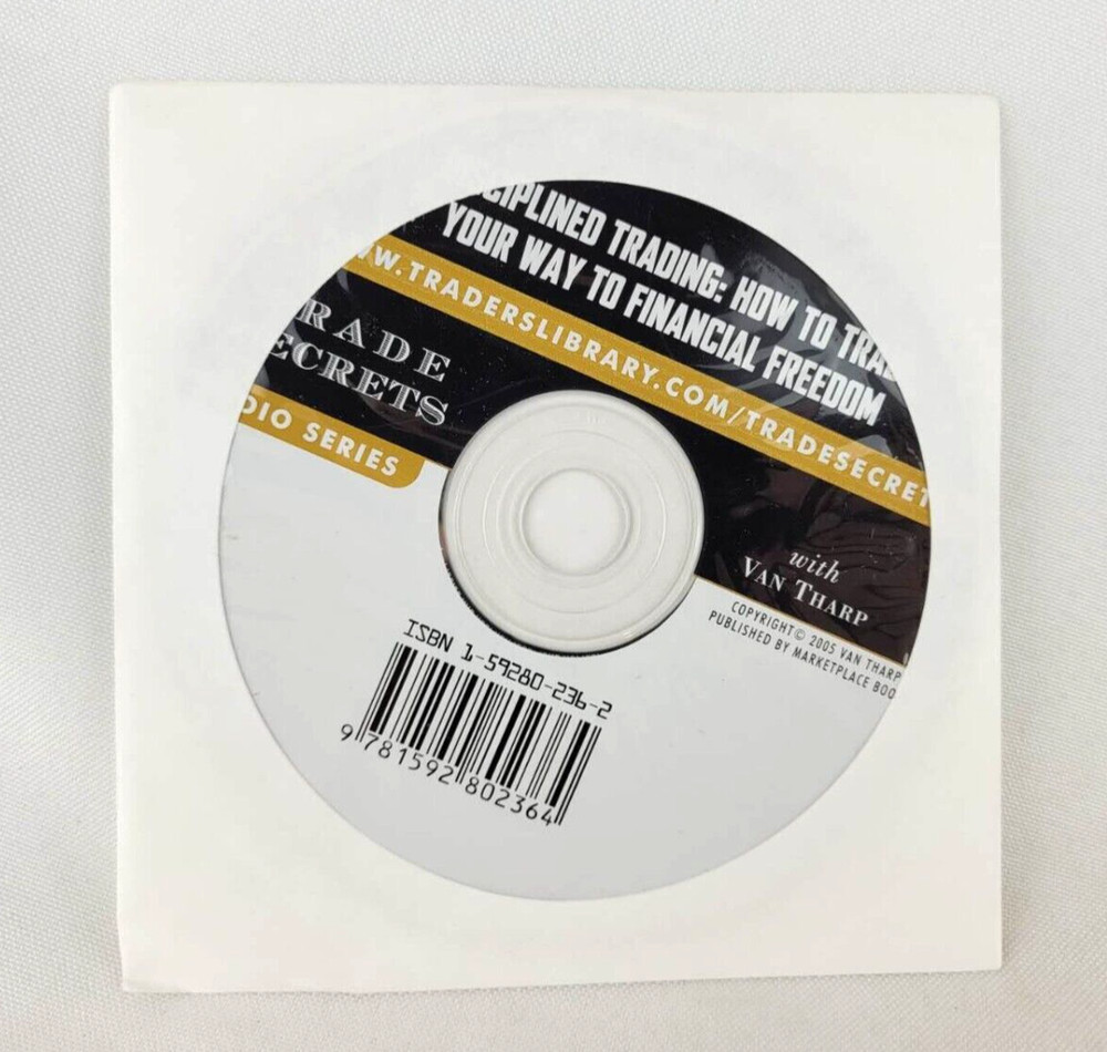 *Audio CD Seminar* DISCIPLINED TRADING by Van Tharp *New*