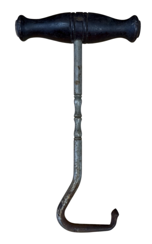 Antique WWI OFFICERS BOOT HOOK PULL