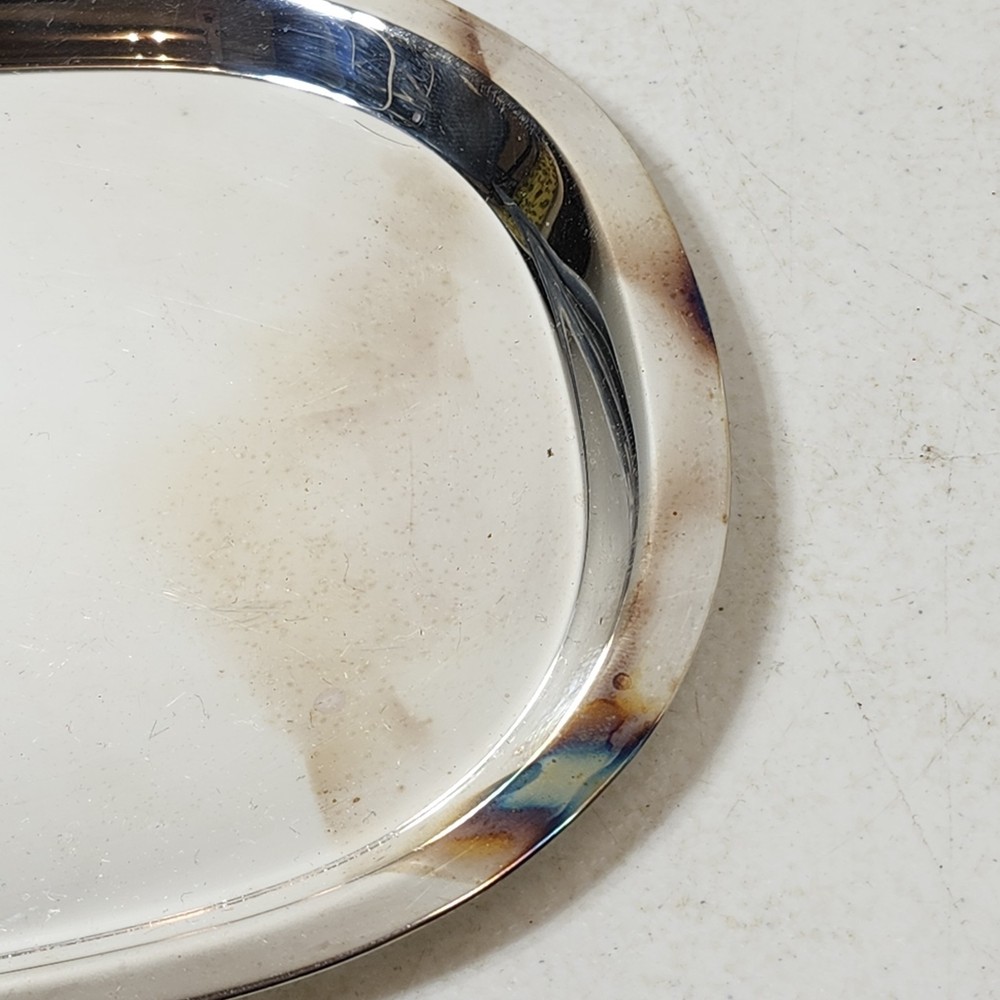 Vintagr Rogers Silverplate Creamer Sugar Serving Tray Home Decor