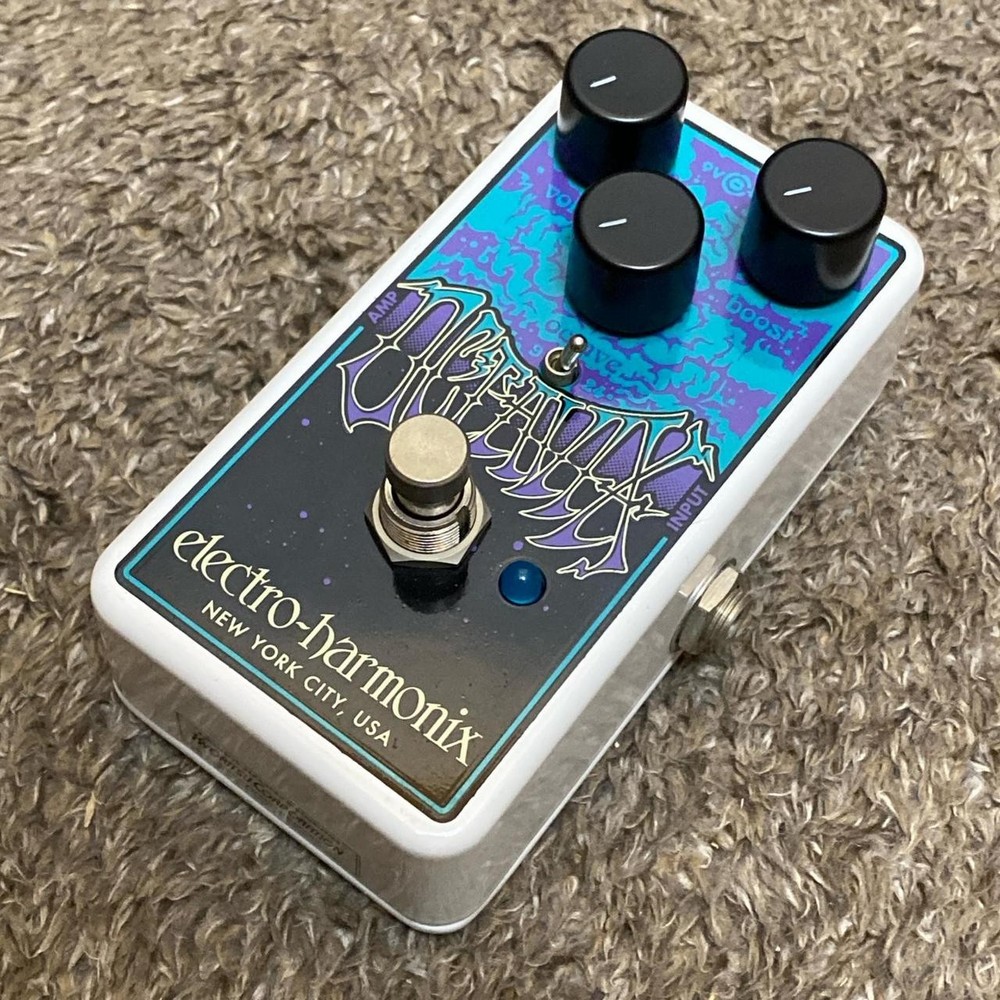 Electro-Harmonix Octavix Octave Effect Pedal Used with Adapter Box