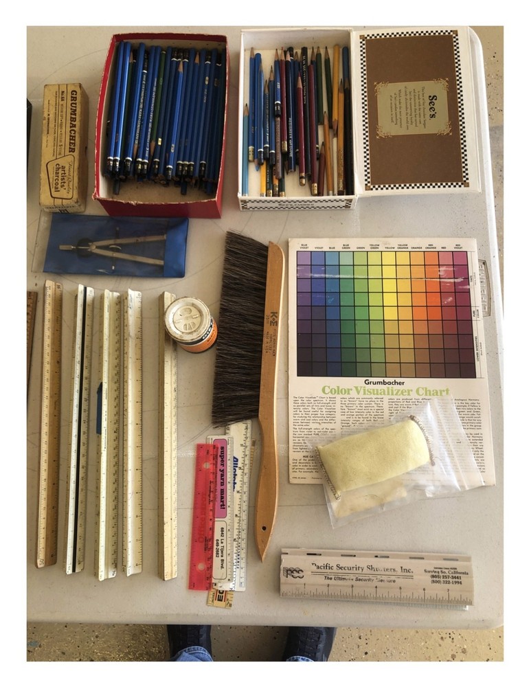 vintage drafting equipment