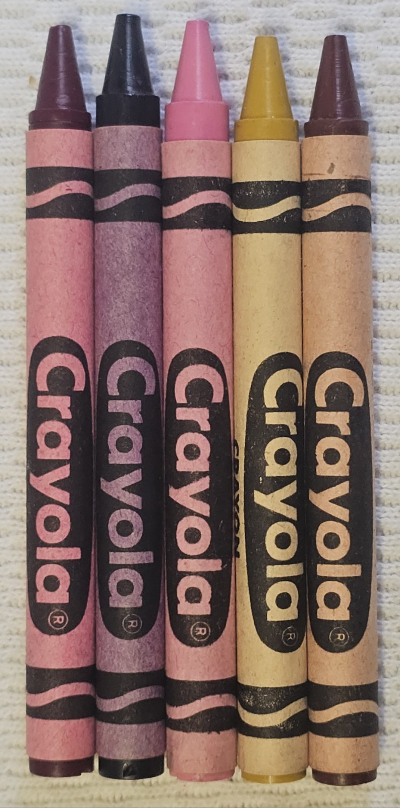 1990 Crayola Crayons 1st EVER Dandelion Cerulean + Indian Red Thistle Goldenrod
