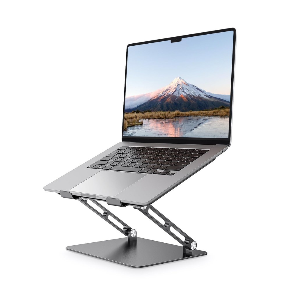 Adjustable Laptop Stand Ergonomic Computer Riser Aluminum Laptop Stand for De...
