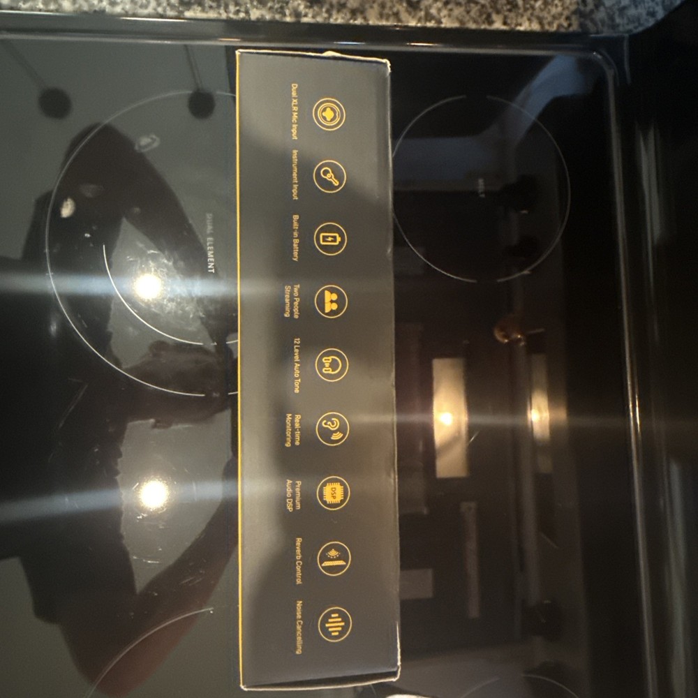 Podcast Equipment Bundle: Audio Interface mixer with Dual XLR Input for Podca...