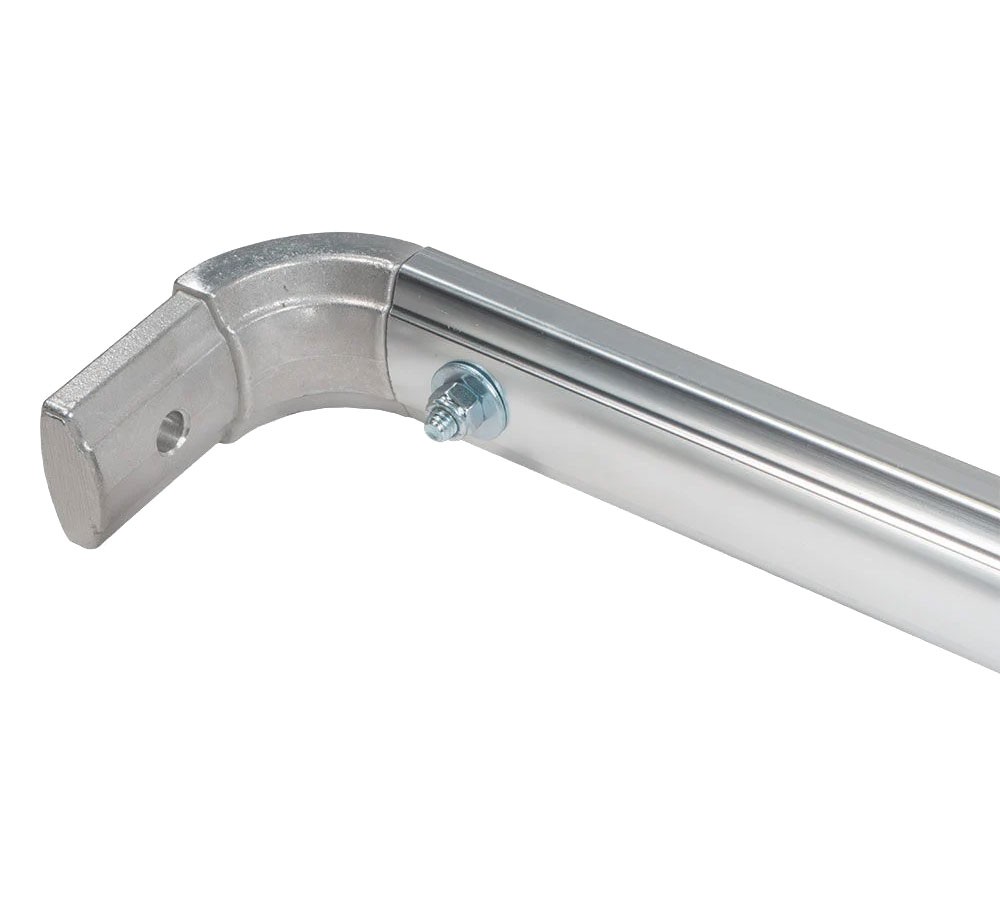 98" Telescopic Aluminum Upper Arm w/ 90 Degree Corner for Dump Truck Tarp System