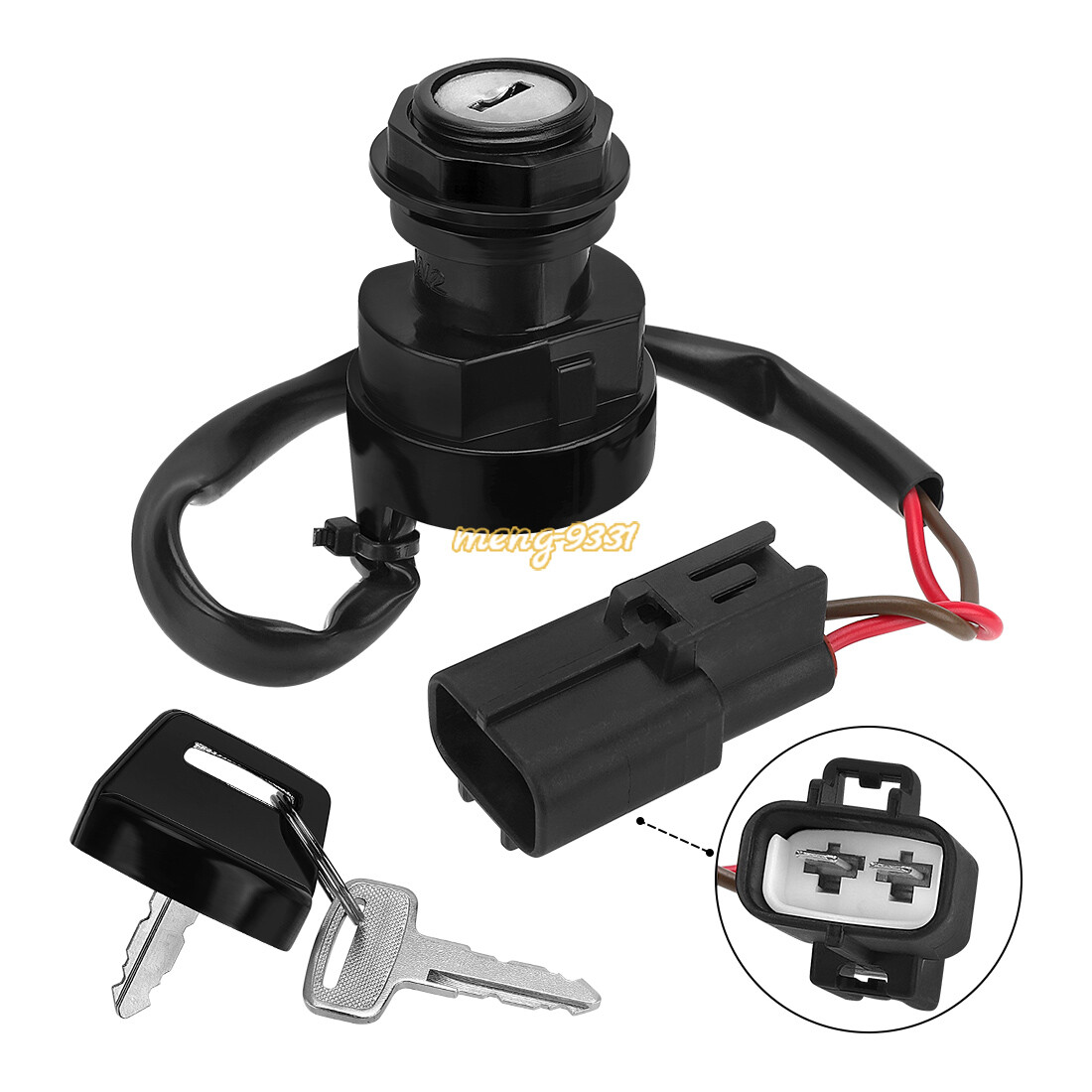 Ignition Key Switch for Yamaha Big Bear 400 YFM400 2002-2008 #:4SH-82510-00-00