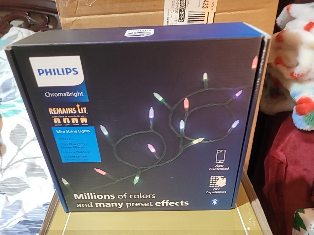 150ct Philips ChromaBright LED App Controlled M Mini Lights