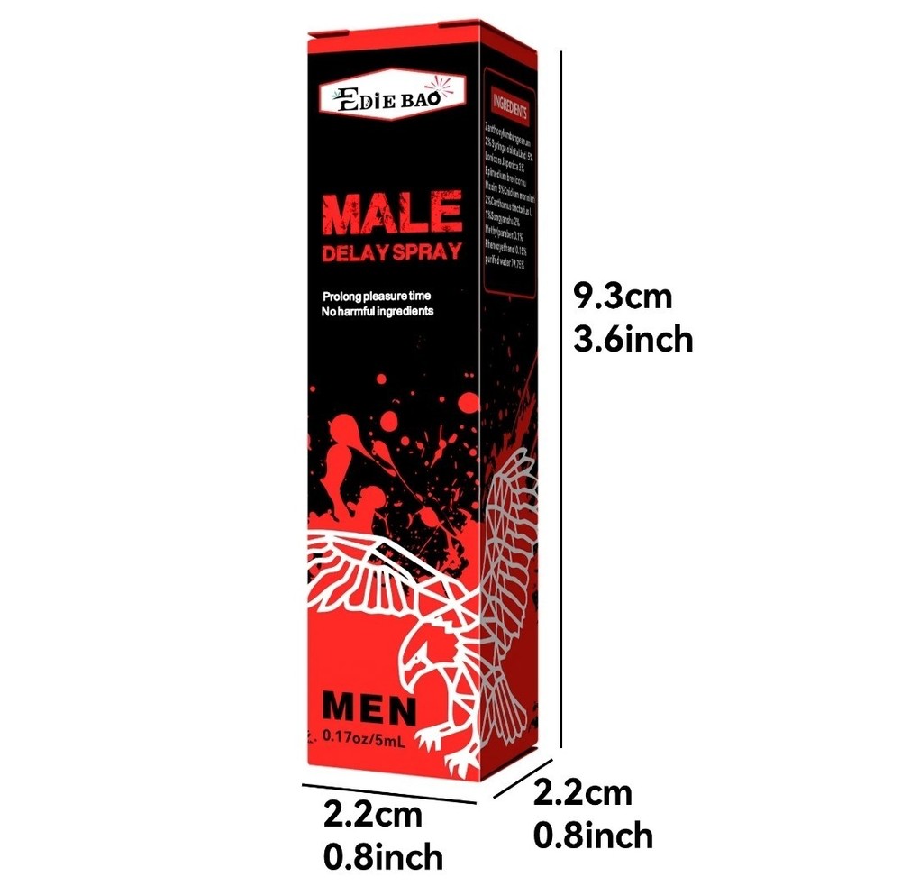Delay Spray Men Extended Pleasure .17oz