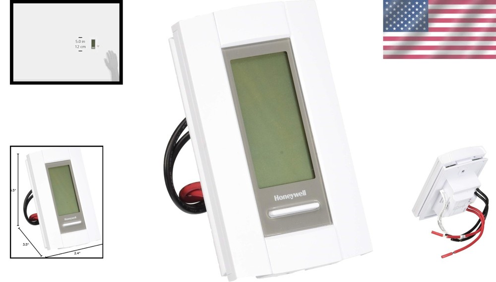 Quiet Operation Programmable Thermostat - Digital Display
