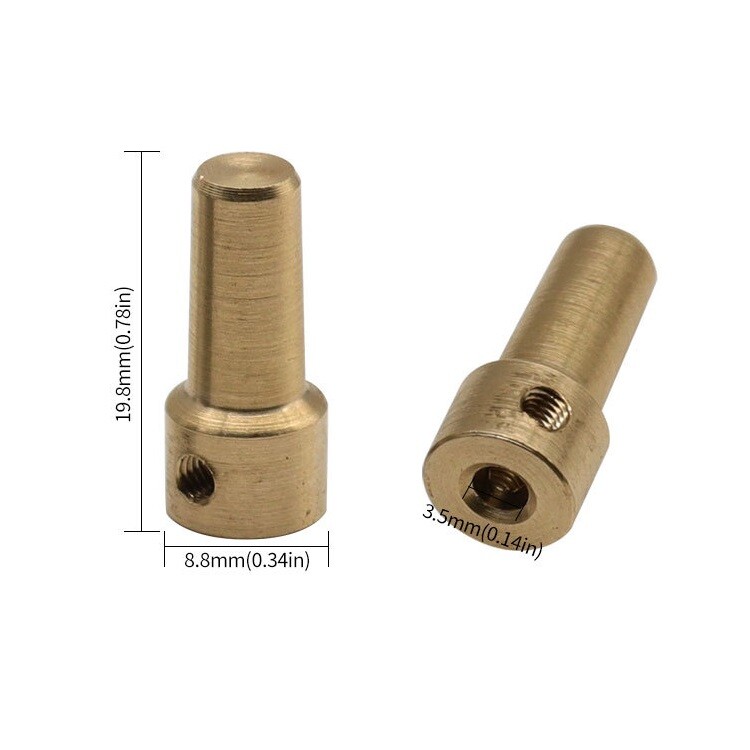Micro Motor Drill Chuck Clamping Range 0.3-4mm Taper Mounted Mini 3.178mm
